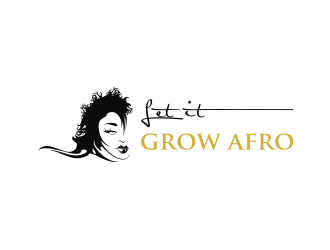 Let it grow afro  logo design by ohtani15