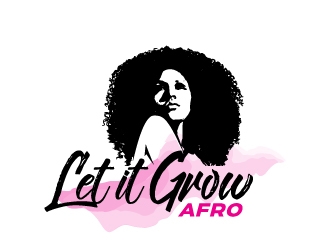 Let it grow afro  logo design by jaize