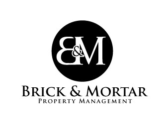 Brick & Mortar Property Management logo design by REDCROW