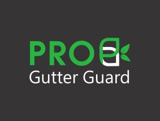 Pro Gutter Guard logo design by Razzi
