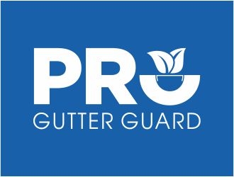 Pro Gutter Guard logo design by 48art