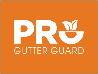Pro Gutter Guard logo design by 48art