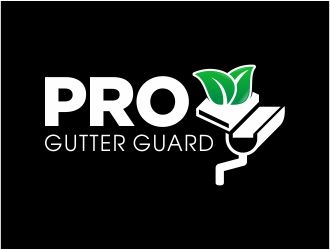 Pro Gutter Guard logo design by 48art