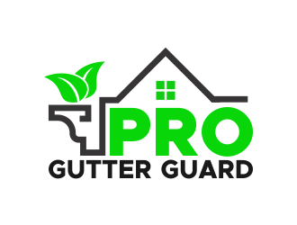 Pro Gutter Guard logo design by Akli