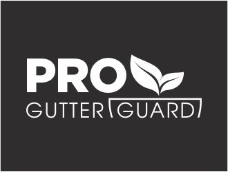 Pro Gutter Guard logo design by 48art