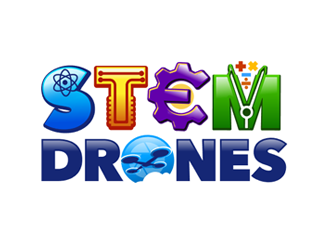 Stem Drones logo design by megalogos