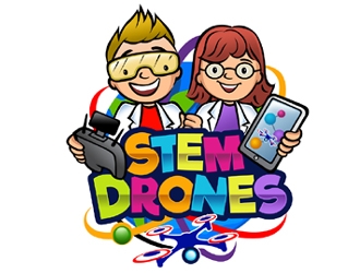 Stem Drones logo design by ingepro