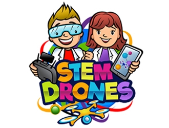 Stem Drones logo design by ingepro
