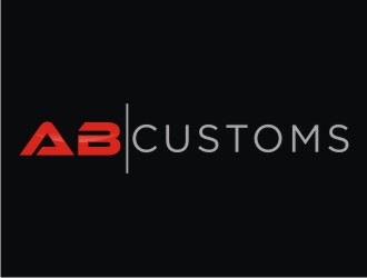 AB Customs logo design by Shina