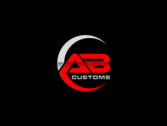 AB Customs logo design by alby