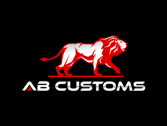 AB Customs logo design by SmartTaste