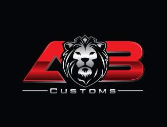 AB Customs logo design by Eliben