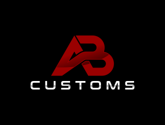 AB Customs logo design by pakNton