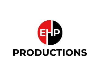 EHP Productions logo design by pixalrahul