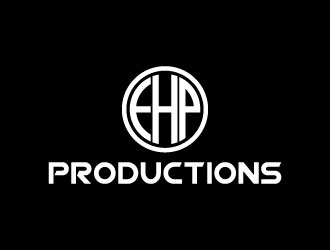 EHP Productions logo design by pixalrahul