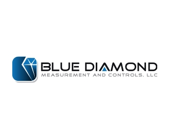 Blue Diamond Measurement and Controls, LLC logo design by Eliben