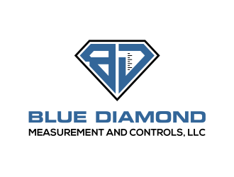 Blue Diamond Measurement and Controls, LLC logo design by cintoko
