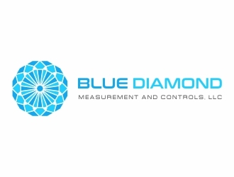Blue Diamond Measurement and Controls, LLC logo design by Razzi