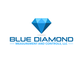 Blue Diamond Measurement and Controls, LLC logo design by ingepro