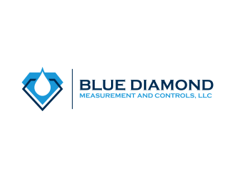 Blue Diamond Measurement and Controls, LLC logo design by ingepro