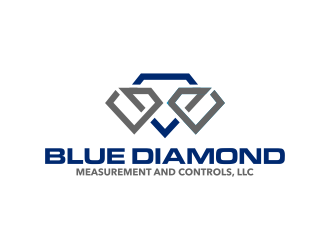 Blue Diamond Measurement and Controls, LLC logo design by ingepro