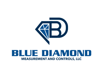 Blue Diamond Measurement and Controls, LLC logo design by ingepro