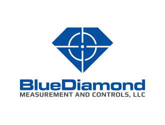 Blue Diamond Measurement and Controls, LLC logo design by lexipej