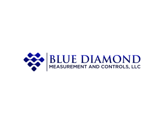Blue Diamond Measurement and Controls, LLC logo design by philosophart