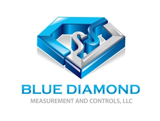 Blue Diamond Measurement and Controls, LLC logo design by shere