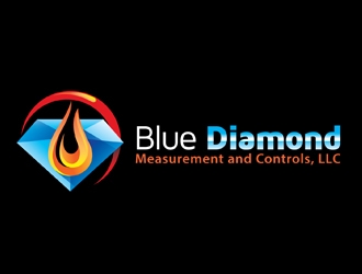 Blue Diamond Measurement and Controls, LLC logo design by shere