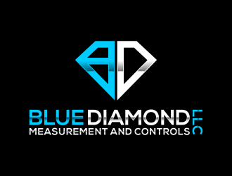 Blue Diamond Measurement and Controls, LLC logo design by Kopiireng