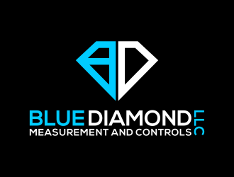 Blue Diamond Measurement and Controls, LLC logo design by Kopiireng