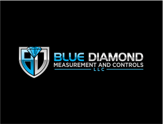 Blue Diamond Measurement and Controls, LLC logo design by evdesign