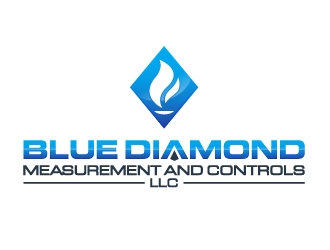 Blue Diamond Measurement and Controls, LLC logo design by ORPiXELSTUDIOS