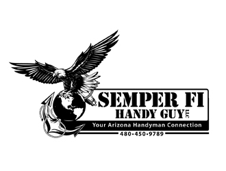 Semperr Fi Handy Guy logo design by shere