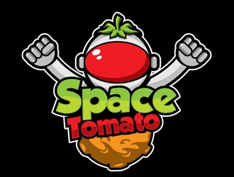 Space Tomato logo design by shere