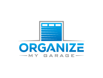 Organize My Garage logo design by pencilhand
