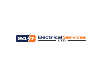24/7 Electrical Services LTD logo design by ammad