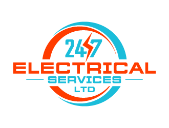 24/7 Electrical Services LTD logo design by mcocjen