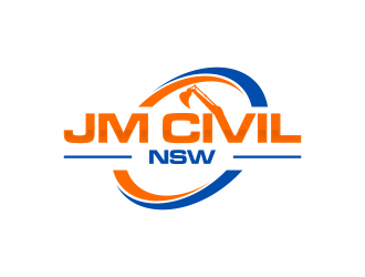 JM CIVIL NSW logo design by haidar