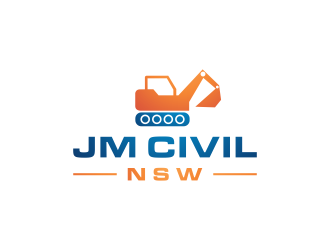 JM CIVIL NSW logo design by kaylee
