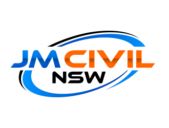 JM CIVIL NSW logo design by ingepro