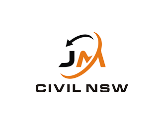 JM CIVIL NSW logo design by checx