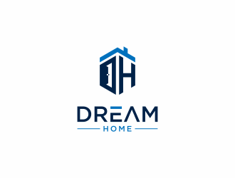 DreamHome  logo design by haidar