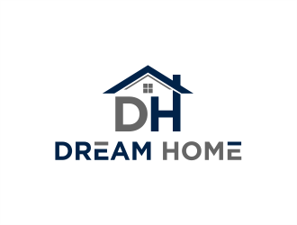 DreamHome  logo design by evdesign
