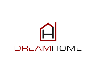 DreamHome  logo design by alby