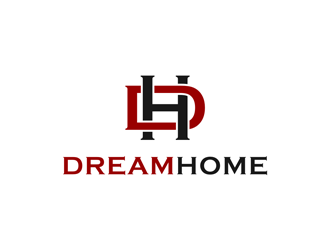 DreamHome  logo design by alby