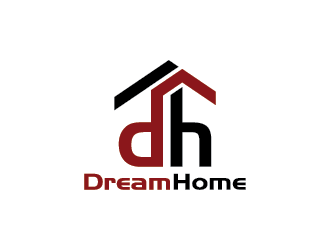DreamHome  logo design by Andri