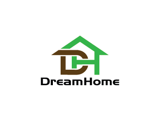 DreamHome  logo design by Andri