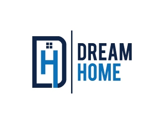 DreamHome  logo design by jishu